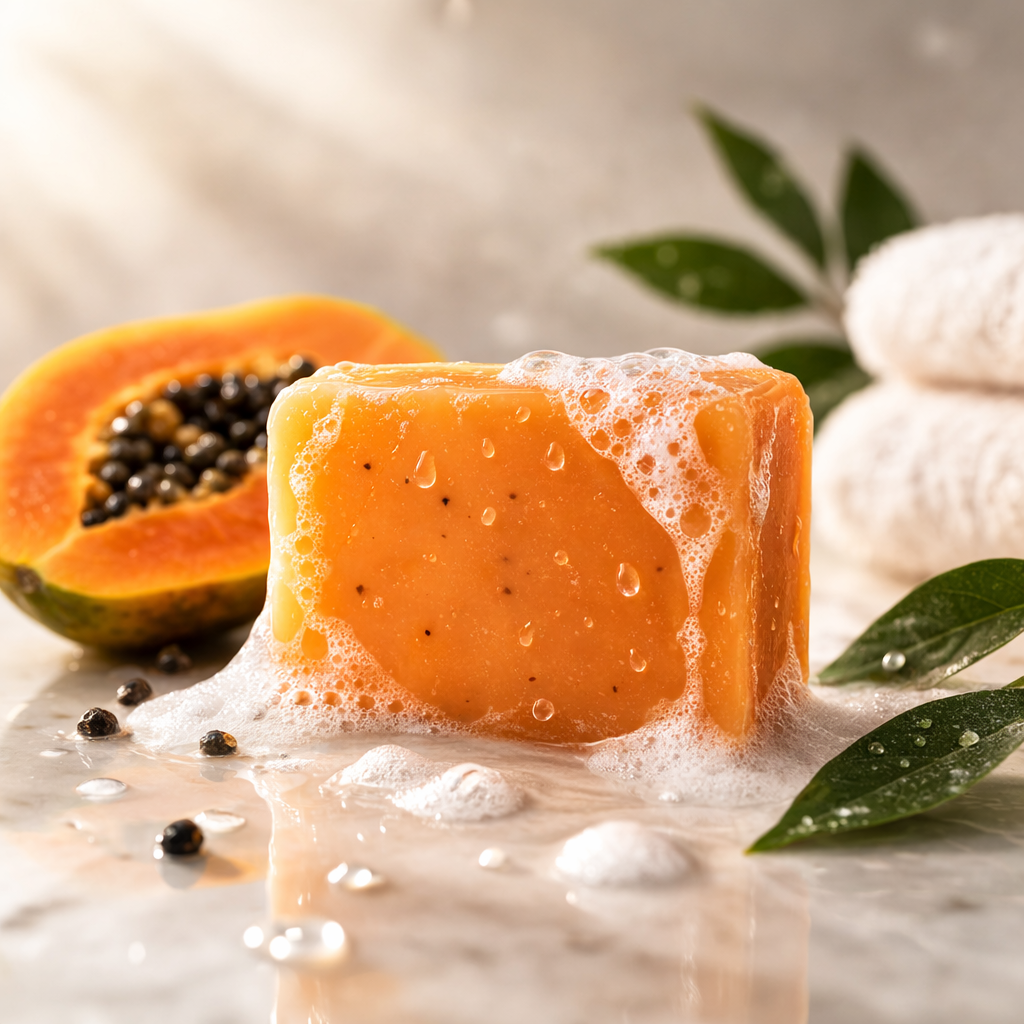 Papaya Glow Brightening Soap