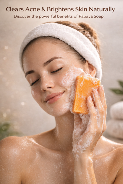 Papaya Glow Brightening Soap